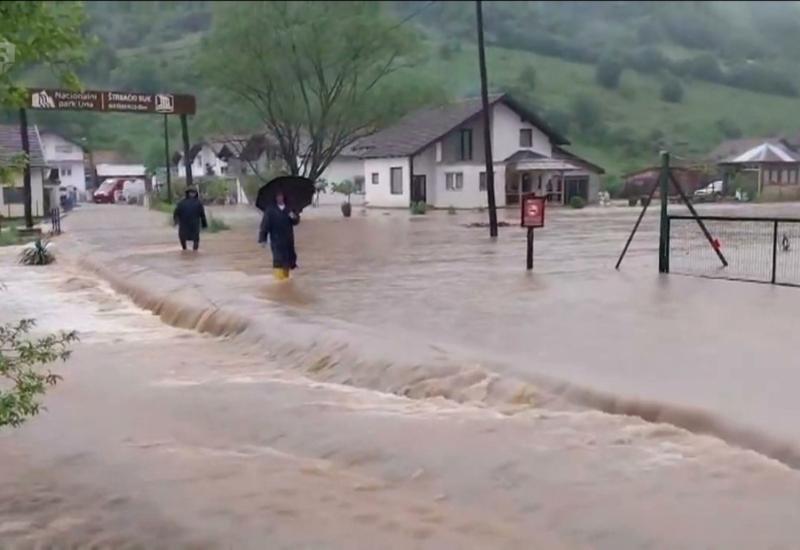 Poplave u Bihaću: Evakuacija i mjere zaštite